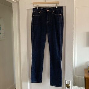 J.Crew Dark Denim Straight leg Jeans